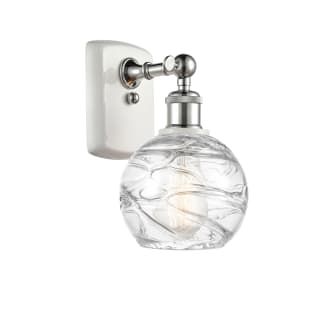 A thumbnail of the Innovations Lighting 516-1W Small Deco Swirl White and Polished Chrome / Clear