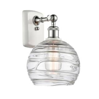 A thumbnail of the Innovations Lighting 516-1W Deco Swirl White and Polished Chrome / Clear