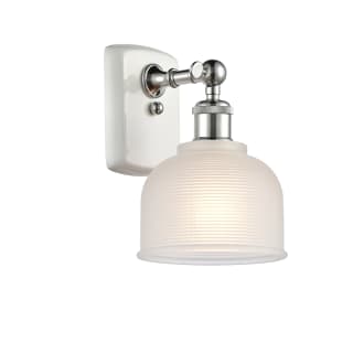 A thumbnail of the Innovations Lighting 516-1W Dayton White and Polished Chrome
