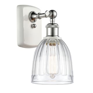A thumbnail of the Innovations Lighting 516-1W Brookfield White and Polished Chrome / Clear
