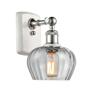 A thumbnail of the Innovations Lighting 516-1W Fenton White and Polished Chrome / Clear