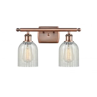 A thumbnail of the Innovations Lighting 516-2W Caledonia Antique Copper / Mouchette