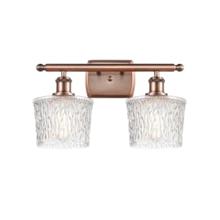 A thumbnail of the Innovations Lighting 516-2W Niagra Antique Copper / Clear