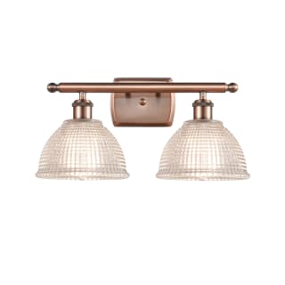 A thumbnail of the Innovations Lighting 516-2W Arietta Antique Copper / Clear