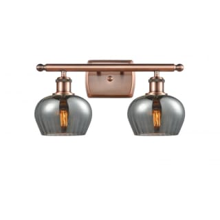 A thumbnail of the Innovations Lighting 516-2W Fenton Antique Copper / Plated Smoke