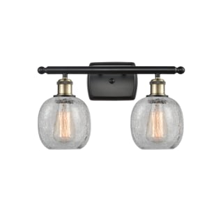 A thumbnail of the Innovations Lighting 516-2W Belfast Black Antique Brass / Clear Crackle