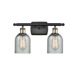 A thumbnail of the Innovations Lighting 516-2W Caledonia Black Antique Brass / Charcoal