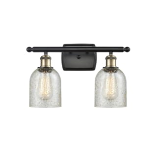 A thumbnail of the Innovations Lighting 516-2W Caledonia Black Antique Brass / Mica