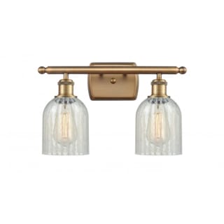 A thumbnail of the Innovations Lighting 516-2W Caledonia Brushed Brass / Mouchette