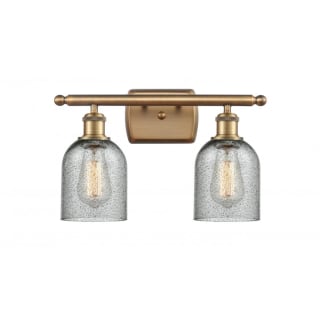 A thumbnail of the Innovations Lighting 516-2W Caledonia Brushed Brass / Charcoal