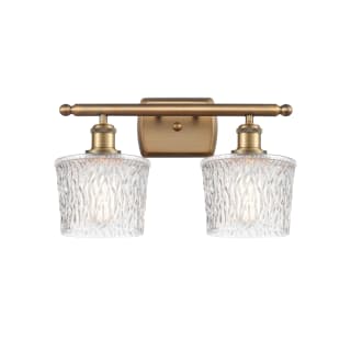 A thumbnail of the Innovations Lighting 516-2W Niagra Brushed Brass / Clear