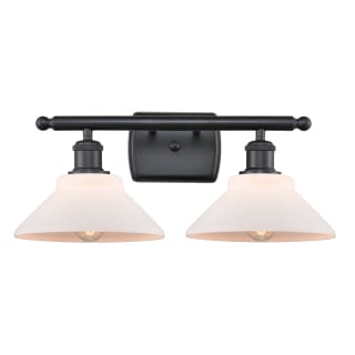 A thumbnail of the Innovations Lighting 516-2W Orwell Matte Black / Matte White