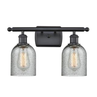 A thumbnail of the Innovations Lighting 516-2W Caledonia Matte Black / Charcoal