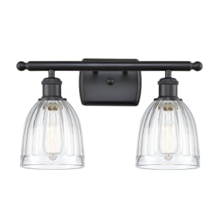 A thumbnail of the Innovations Lighting 516-2W Brookfield Matte Black / Clear