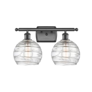 A thumbnail of the Innovations Lighting 516-2W Deco Swirl Oil Rubbed Bronze / Clear