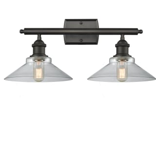 A thumbnail of the Innovations Lighting 516-2W Disc Oiled Rubbed Bronze / Clear