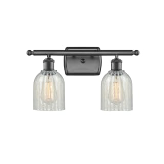 A thumbnail of the Innovations Lighting 516-2W Caledonia Oil Rubbed Bronze / Mouchette