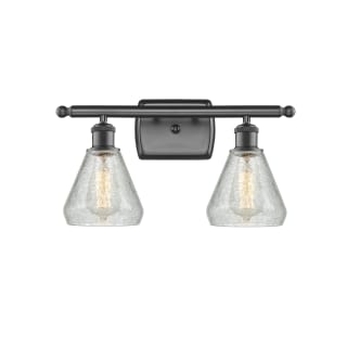 A thumbnail of the Innovations Lighting 516-2W Conesus Oil Rubbed Bronze / Clear Crackle