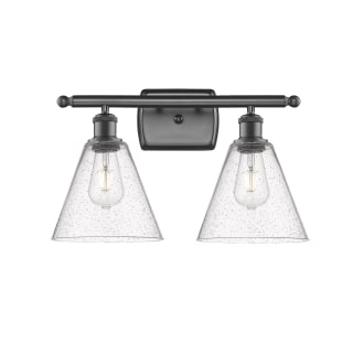 A thumbnail of the Innovations Lighting 516-2W-11-18 Berkshire Vanity Oil Rubbed Bronze / Seedy