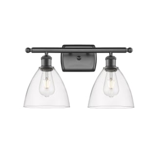 A thumbnail of the Innovations Lighting 516-2W-11-18 Bristol Vanity Oil Rubbed Bronze / Clear