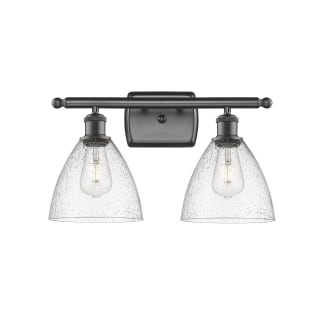 A thumbnail of the Innovations Lighting 516-2W-11-18 Bristol Vanity Oil Rubbed Bronze / Seedy