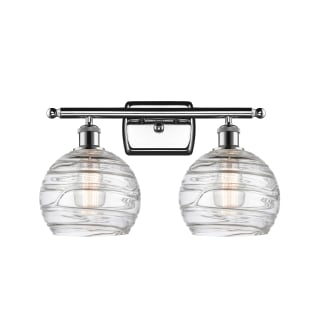 A thumbnail of the Innovations Lighting 516-2W Deco Swirl Polished Chrome / Clear