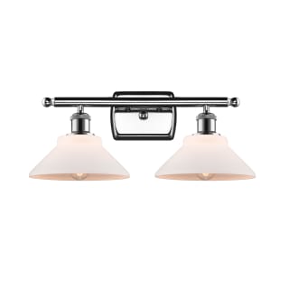 A thumbnail of the Innovations Lighting 516-2W Orwell Polished Chrome / Matte White