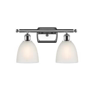 A thumbnail of the Innovations Lighting 516-2W Castile Polished Chrome / White