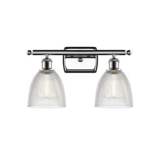 A thumbnail of the Innovations Lighting 516-2W Castile Polished Chrome / Clear