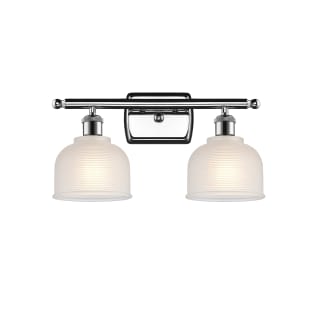 A thumbnail of the Innovations Lighting 516-2W Dayton Polished Chrome / White