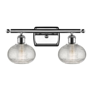 A thumbnail of the Innovations Lighting 516-2W-8-16 Ithaca Vanity Polished Chrome / Clear Ithaca