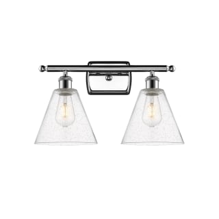 A thumbnail of the Innovations Lighting 516-2W-11-18 Berkshire Vanity Polished Chrome / Seedy