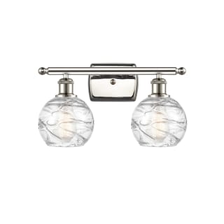 A thumbnail of the Innovations Lighting 516-2W Small Deco Swirl Polished Nickel / Clear