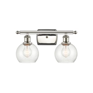 A thumbnail of the Innovations Lighting 516-2W-10-16 Athens Vanity Polished Nickel / Seedy