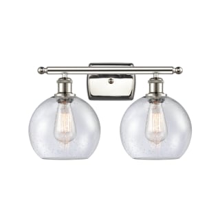 A thumbnail of the Innovations Lighting 516-2W-12-18 Athens Vanity Polished Nickel / Seedy