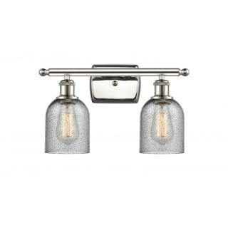 A thumbnail of the Innovations Lighting 516-2W Caledonia Polished Nickel / Charcoal