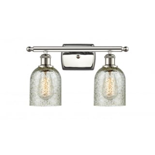 A thumbnail of the Innovations Lighting 516-2W Caledonia Polished Nickel / Mica