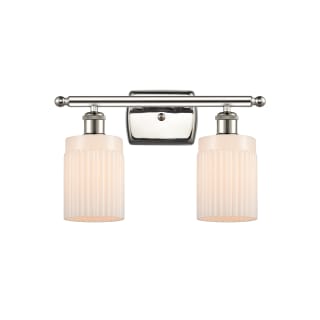 A thumbnail of the Innovations Lighting 516-2W Hadley Polished Nickel / Matte White