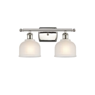 A thumbnail of the Innovations Lighting 516-2W Dayton Polished Nickel / White