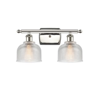 A thumbnail of the Innovations Lighting 516-2W Dayton Polished Nickel / Clear