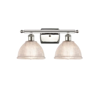 A thumbnail of the Innovations Lighting 516-2W Arietta Polished Nickel / Clear