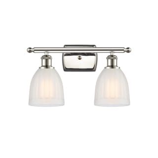 A thumbnail of the Innovations Lighting 516-2W Brookfield Polished Nickel / White