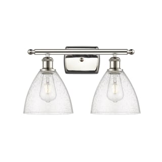 A thumbnail of the Innovations Lighting 516-2W-12-18 Bristol Vanity Polished Nickel / Seedy