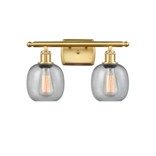 A thumbnail of the Innovations Lighting 516-2W-11-16 Belfast Vanity Seedy / Satin Gold