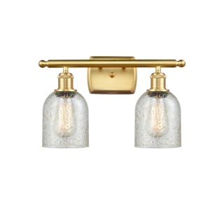 A thumbnail of the Innovations Lighting 516-2W-12-16 Caledonia Vanity Mica / Satin Gold