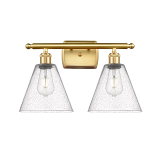 A thumbnail of the Innovations Lighting 516-2W-12-18 Berkshire Vanity Satin Gold / Seedy