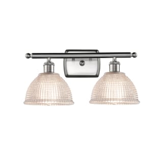 A thumbnail of the Innovations Lighting 516-2W Arietta Brushed Satin Nickel / Clear