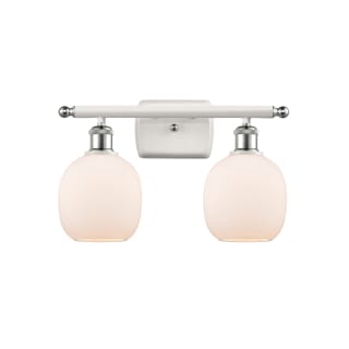 A thumbnail of the Innovations Lighting 516-2W Belfast White and Polished Chrome / Matte White