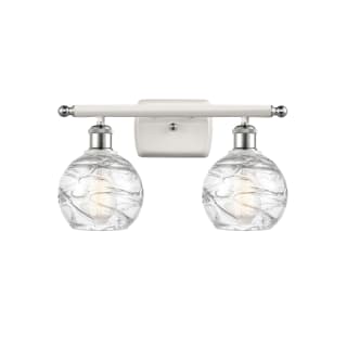 A thumbnail of the Innovations Lighting 516-2W Small Deco Swirl White and Polished Chrome / Clear