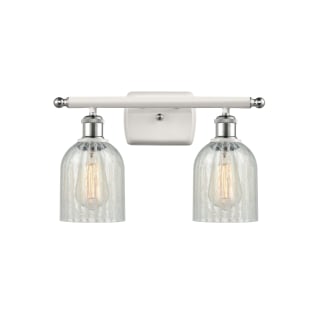 A thumbnail of the Innovations Lighting 516-2W Caledonia White and Polished Chrome / Mouchette